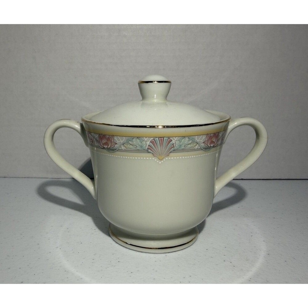Royal Limited Egyptian Shell Covered Sugar Bowl